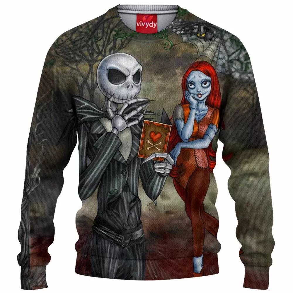 Nightmare Before Christmas Knitted Sweater