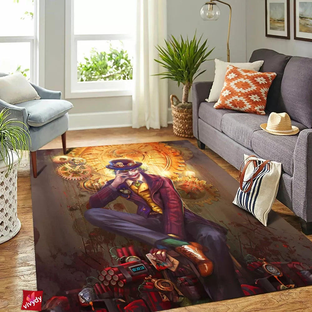 Nightmare Of Gotham Rectangle Rug