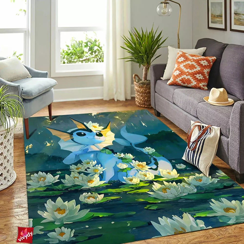 Vaporeon Rectangle Rug