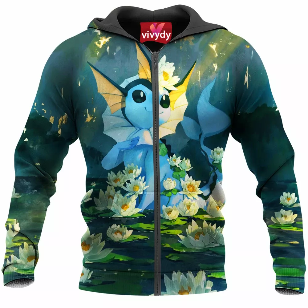 Vaporeon Zip Hoodie