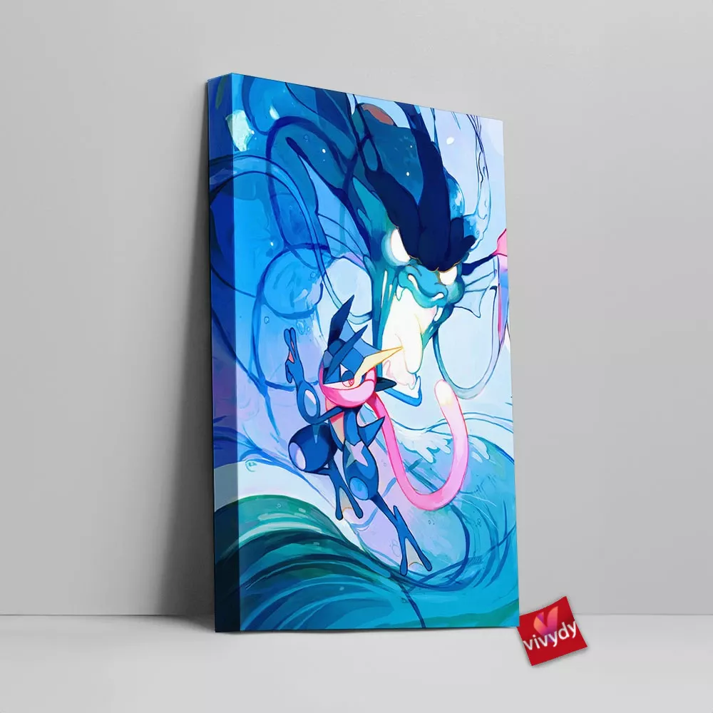 Greninja Canvas Wall Art