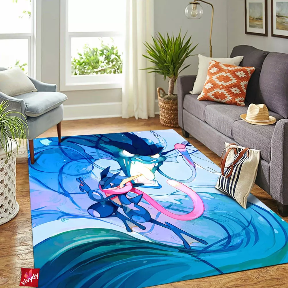 Greninja Rectangle Rug