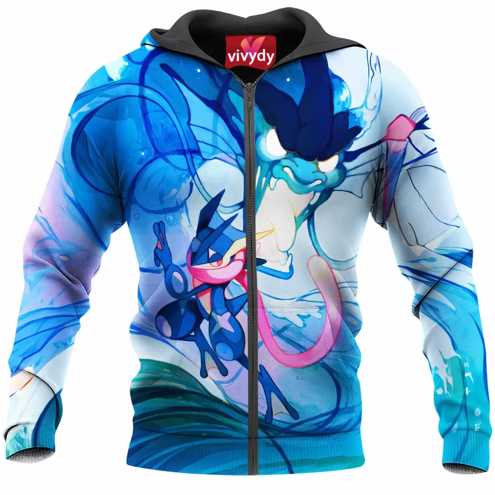 Greninja Zip Hoodie