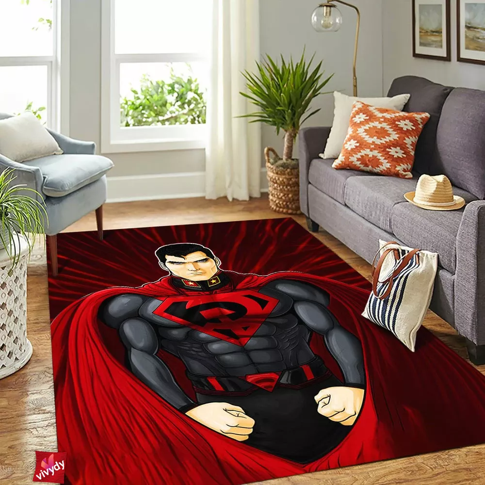 Superman Rectangle Rug