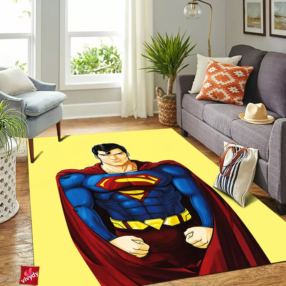 Superman Rectangle Rug