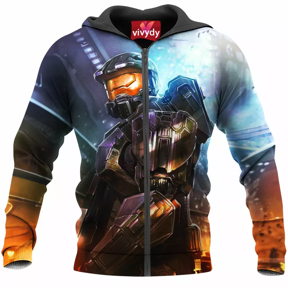 Halo Zip Hoodie