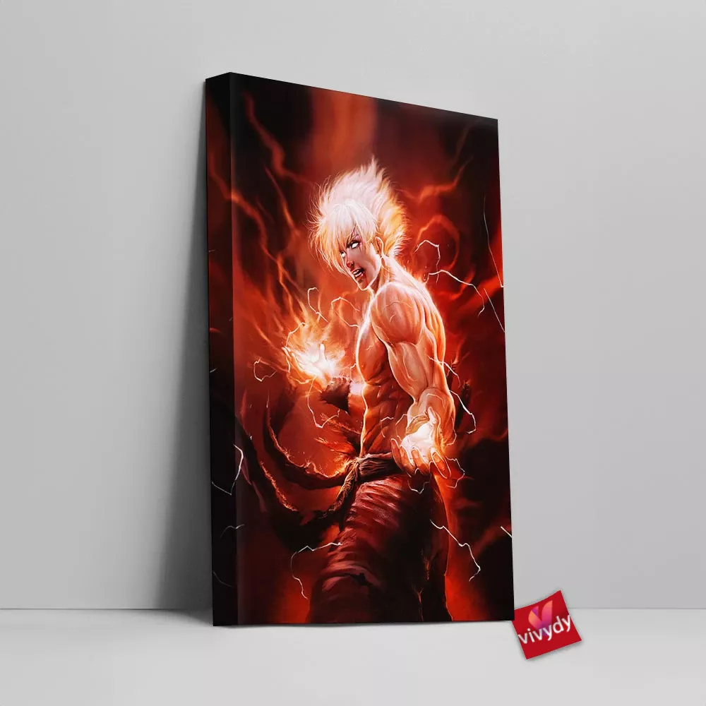 Super Saiyan Son Goku Canvas Wall Art