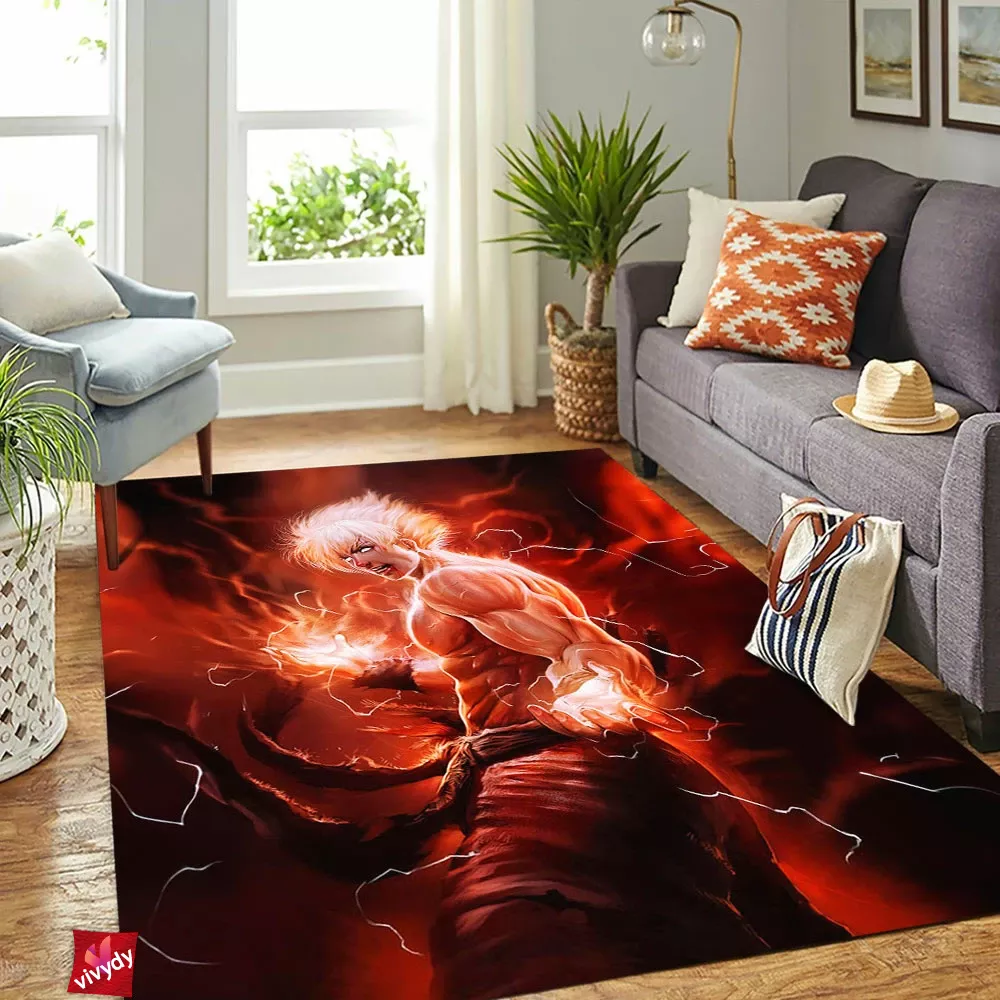 Super Saiyan Son Goku Rectangle Rug