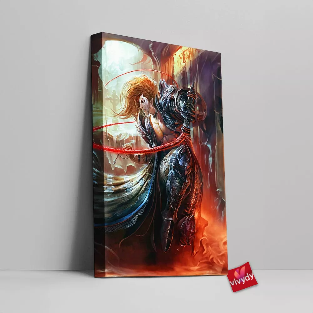 Trevor Belmont Canvas Wall Art