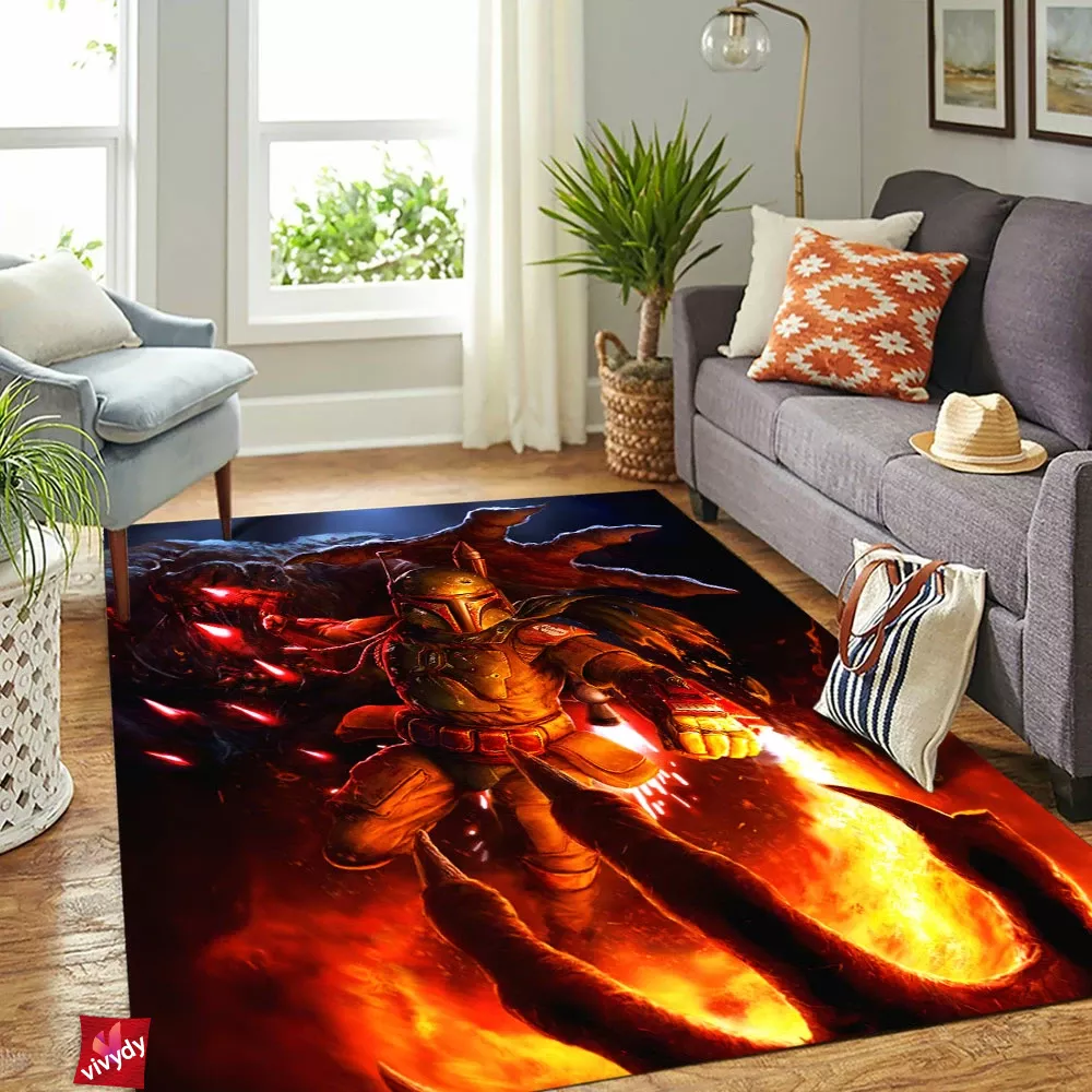 Boba Fett Rectangle Rug