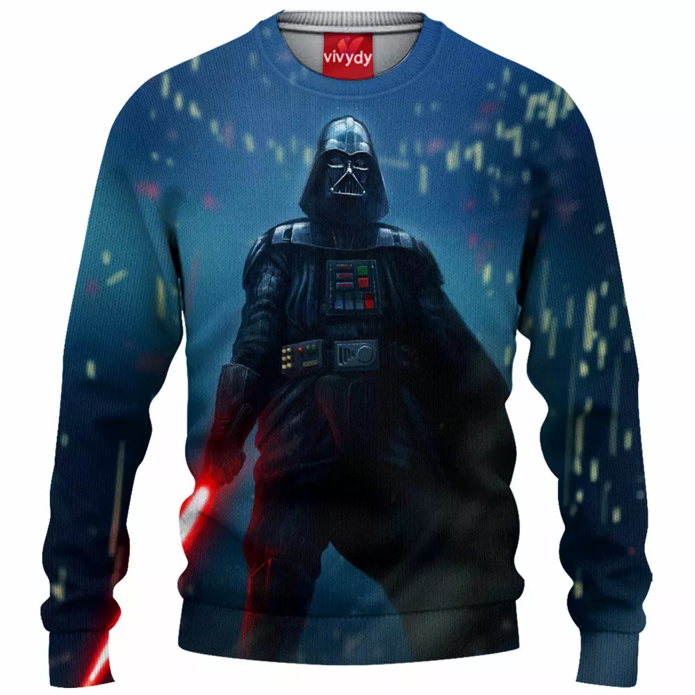 Darth Vader Knitted Sweater