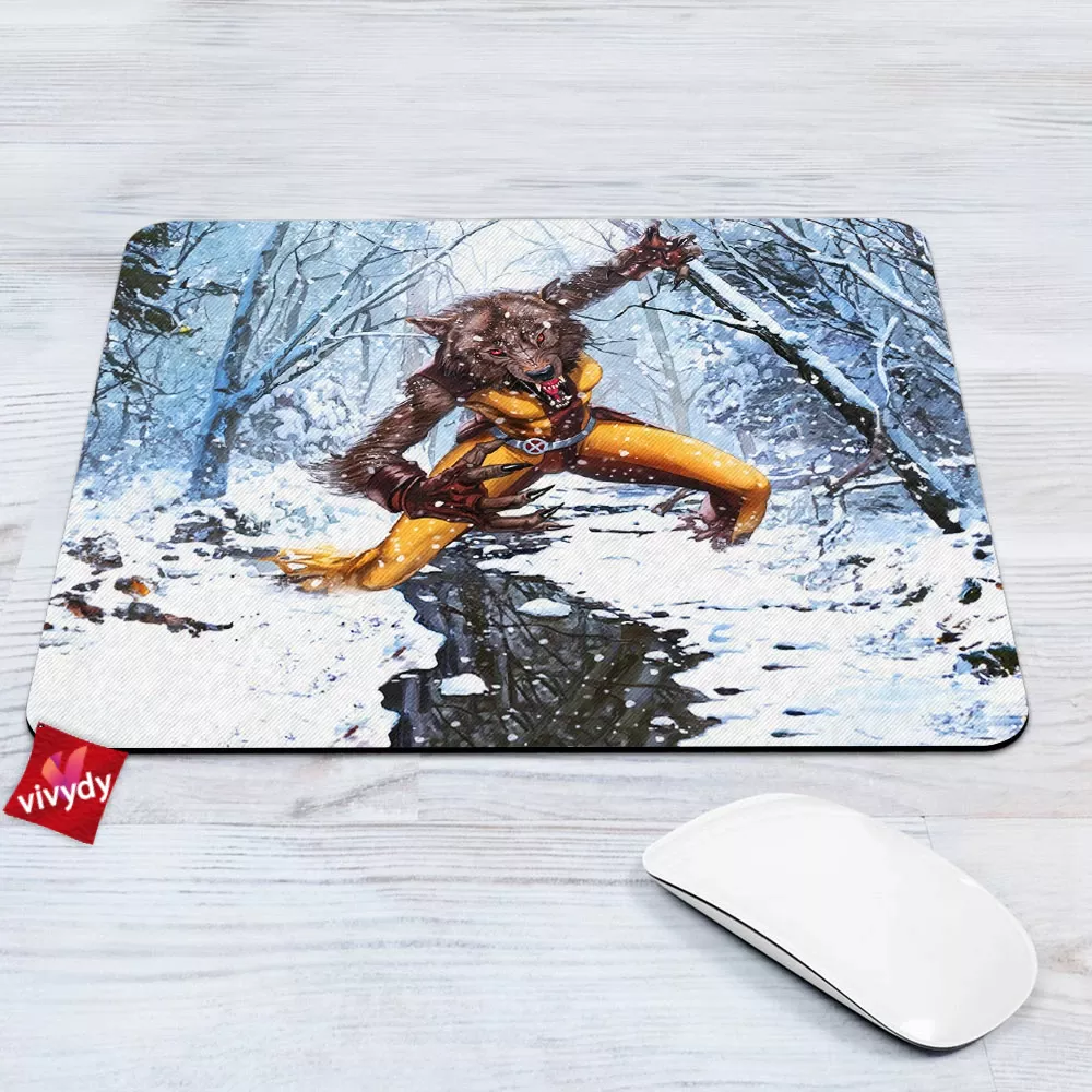 Wolfsbane Comic Mouse Pad