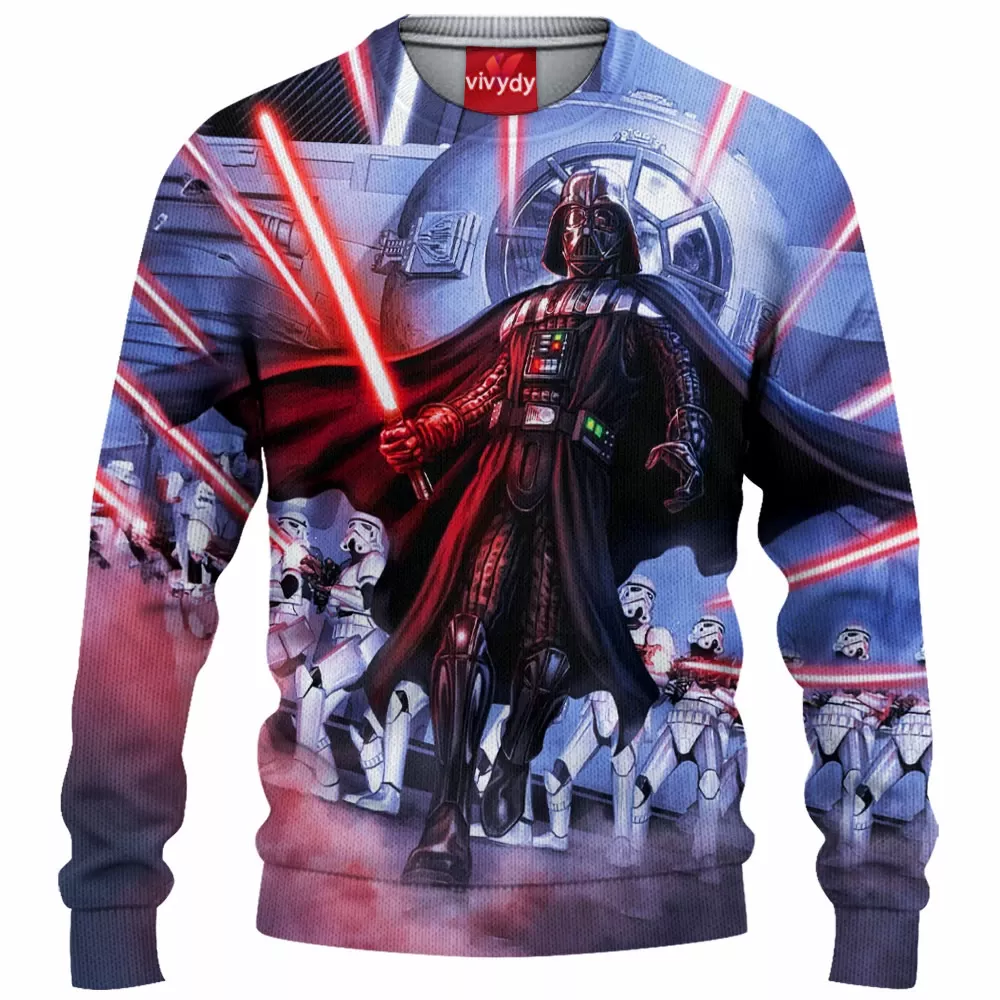 Darth Vader Knitted Sweater