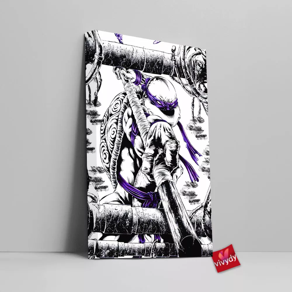 Donatelo Tmnt Canvas Wall Art