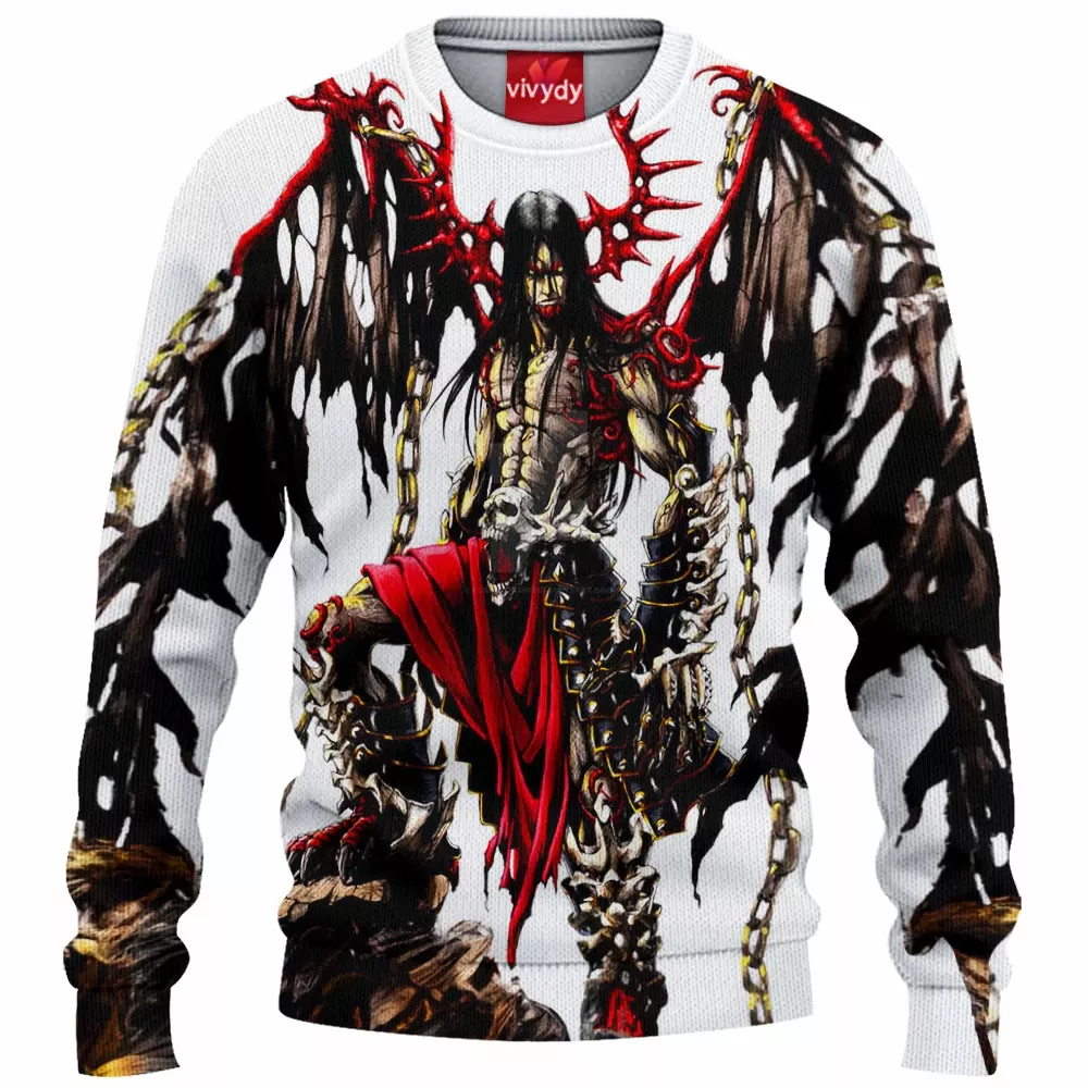 Demon Soldier Knitted Sweater