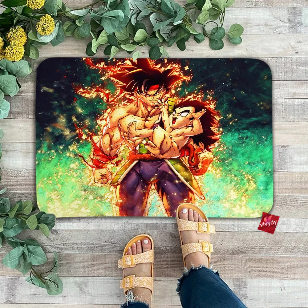 Bardock And Raditz Doormat