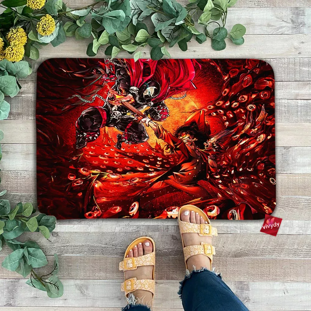 Spawn Vs Alucard Hellsing Doormat