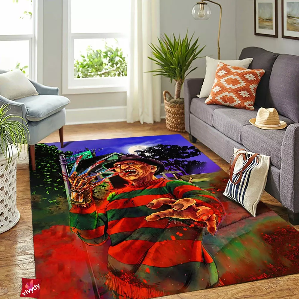 Freddy Krueger Rectangle Rug