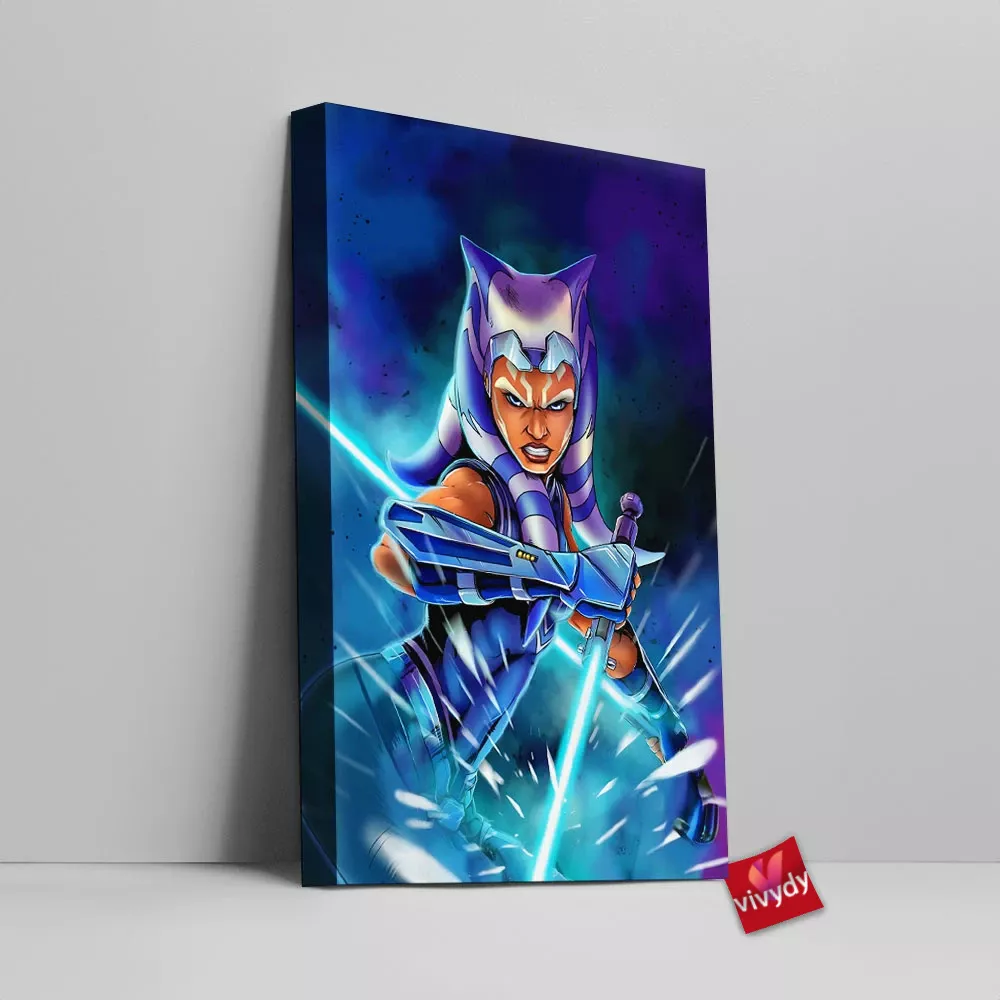 Ahsoka Tano Canvas Wall Art