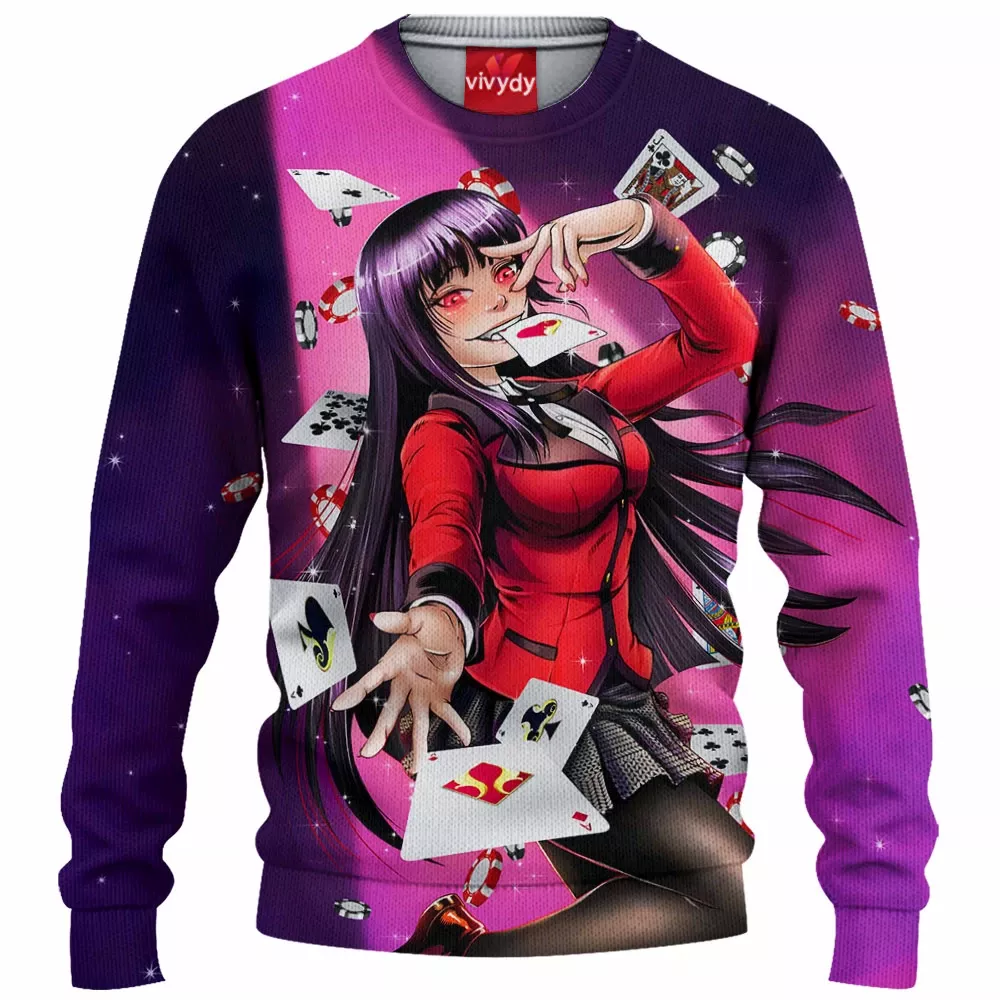 Yumeko Jabami Knitted Sweater