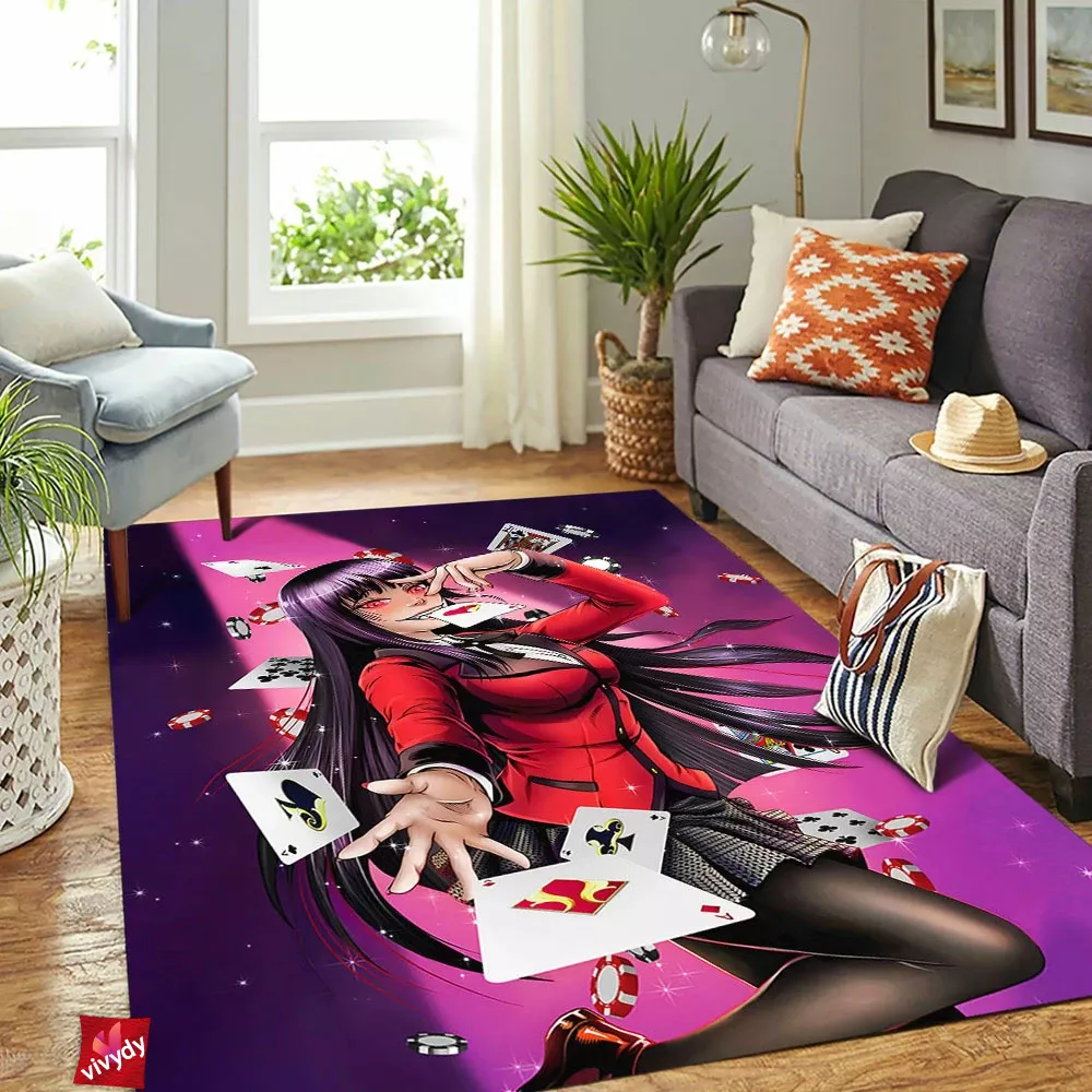 Yumeko Jabami Rectangle Rug