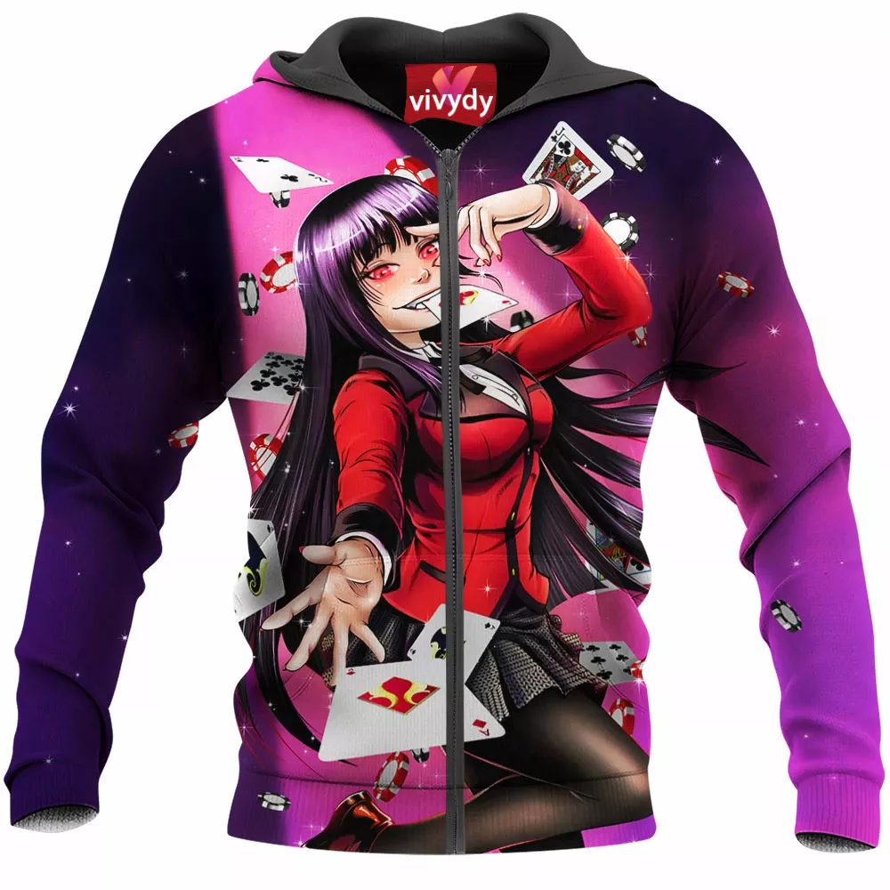 Yumeko Jabami Zip Hoodie