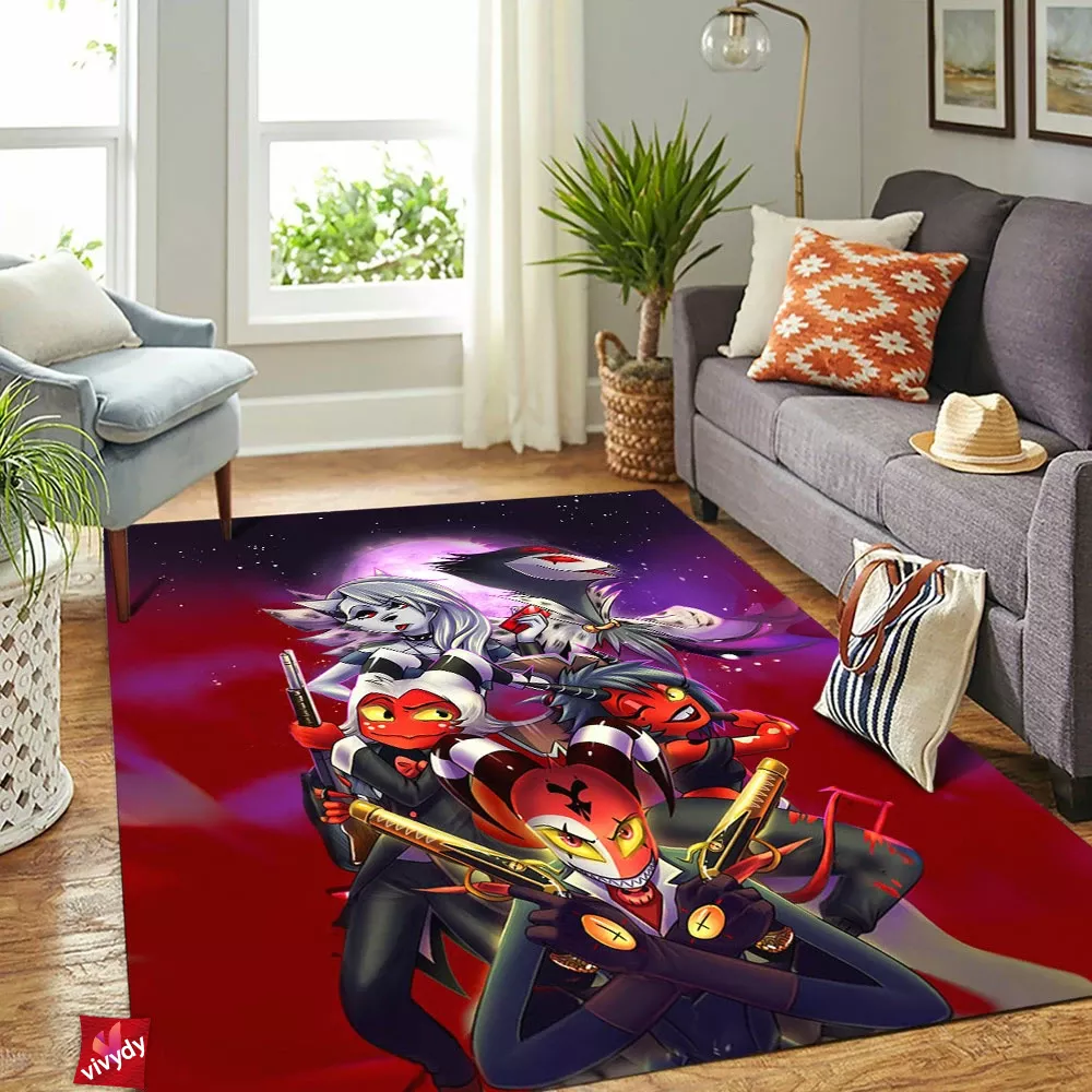 Helluva Boss Rectangle Rug