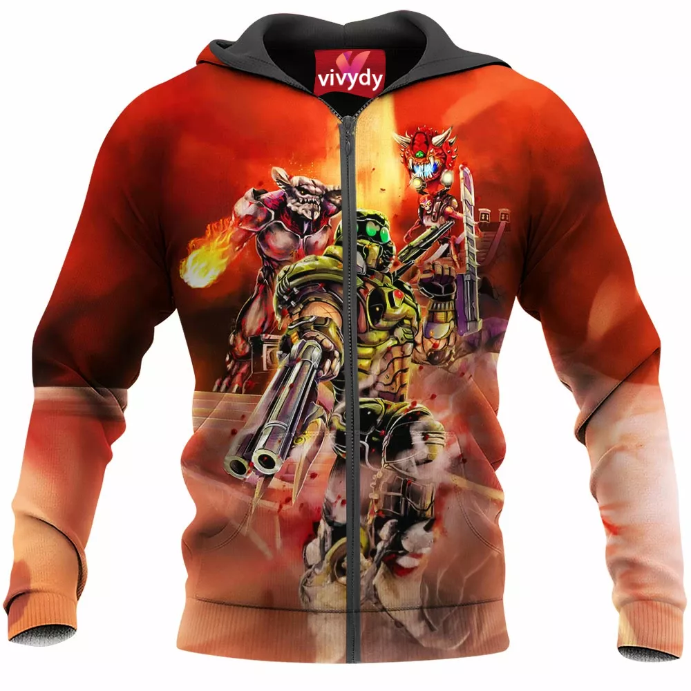 Doom Eternal Zip Hoodie