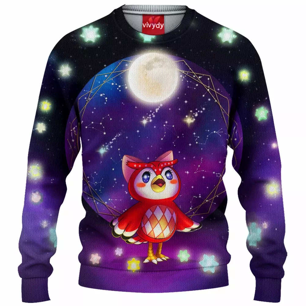 Owl Knitted Sweater