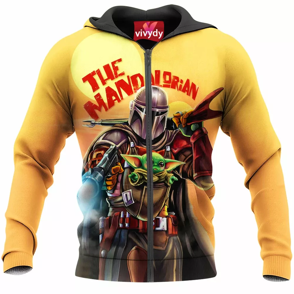 The Mandalorian Zip Hoodie