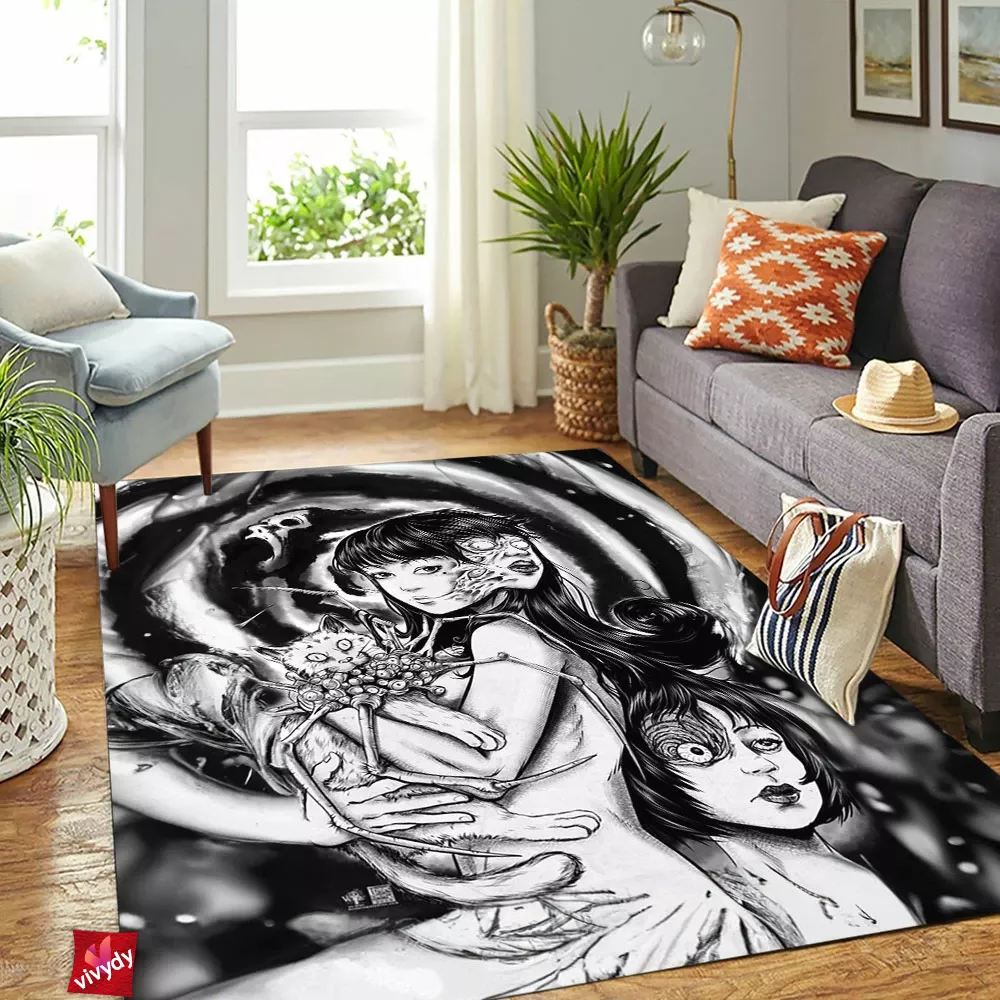 Junji Ito Rectangle Rug