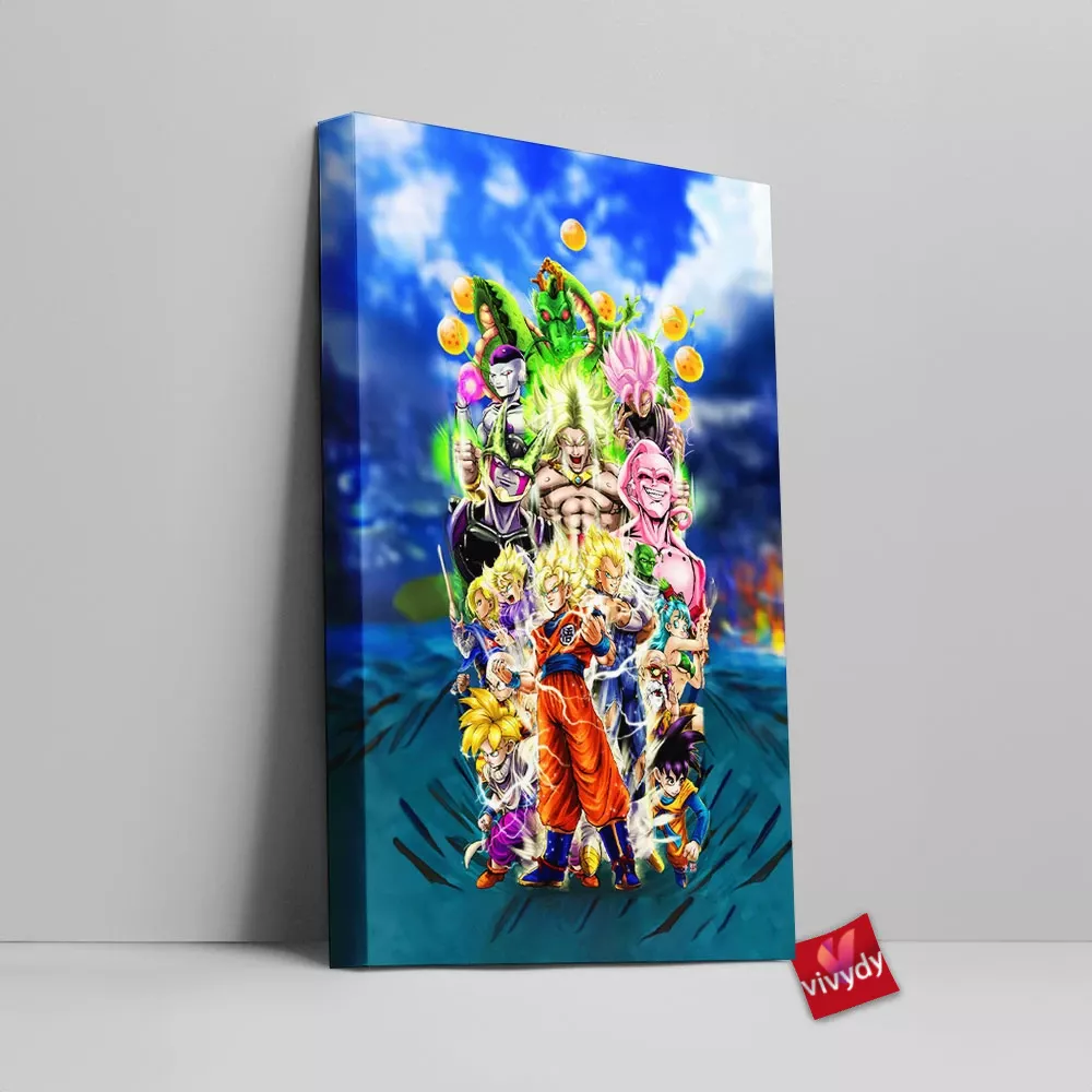 Dragon Ball Z Canvas Wall Art