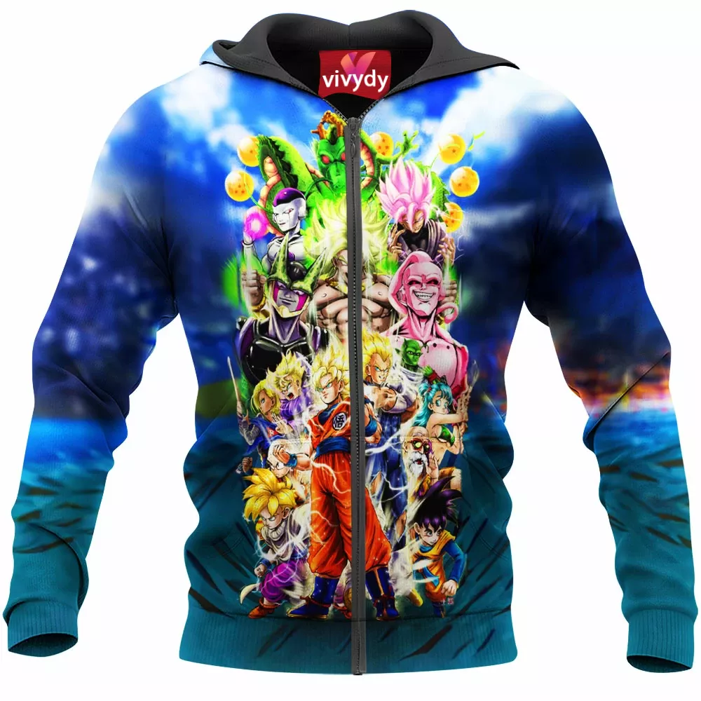 Dragon Ball Z Zip Hoodie