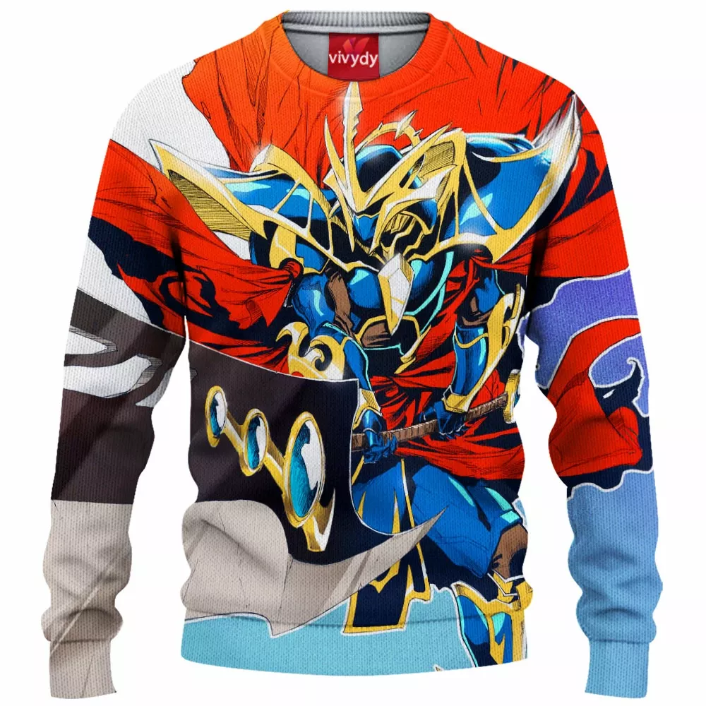 Armor Samurai Knitted Sweater