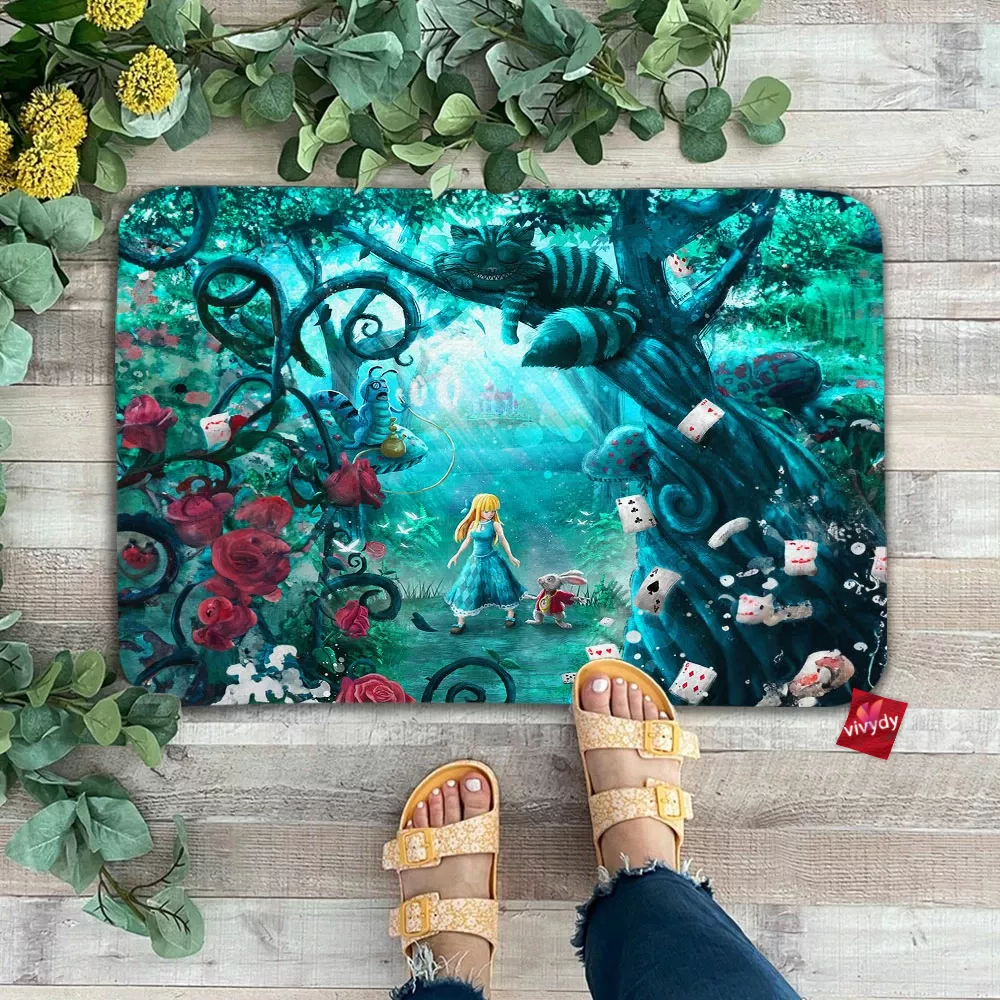 Alice In Wonderland Doormat