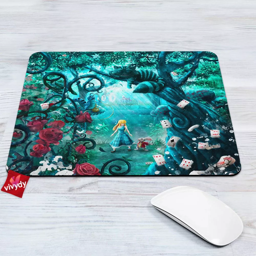 Alice In Wonderland Mouse Pad