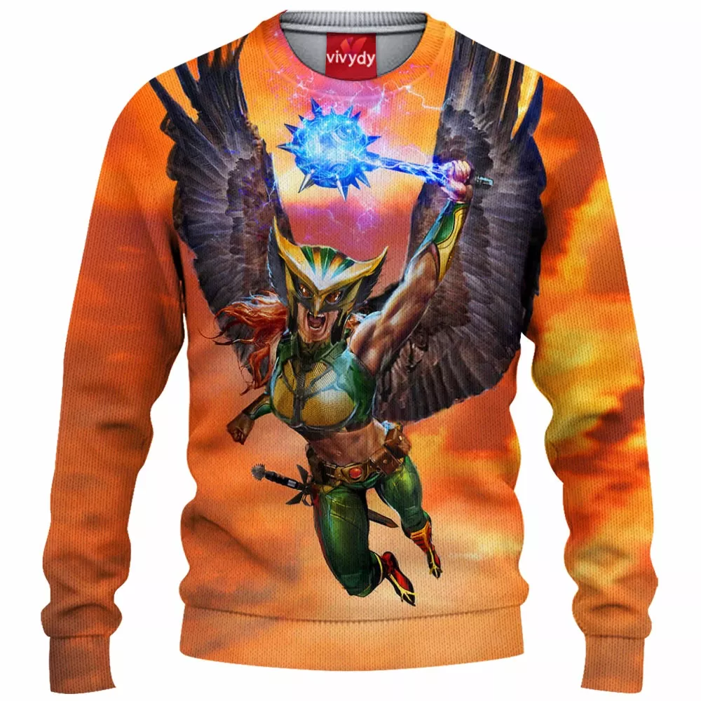 Hawkgirl Knitted Sweater