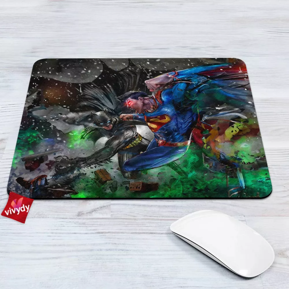 Batman Vs Superman Mouse Pad