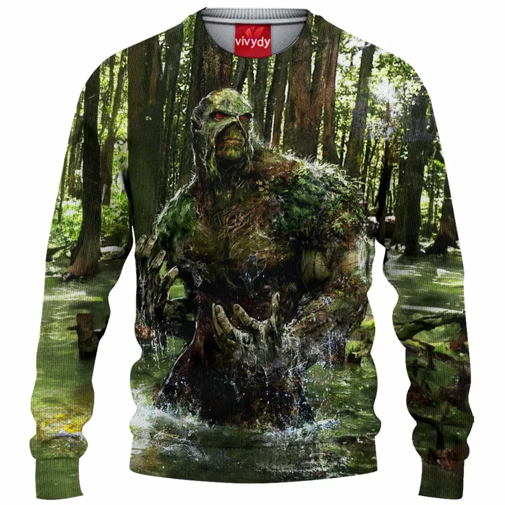 Swamp Thing Knitted Sweater