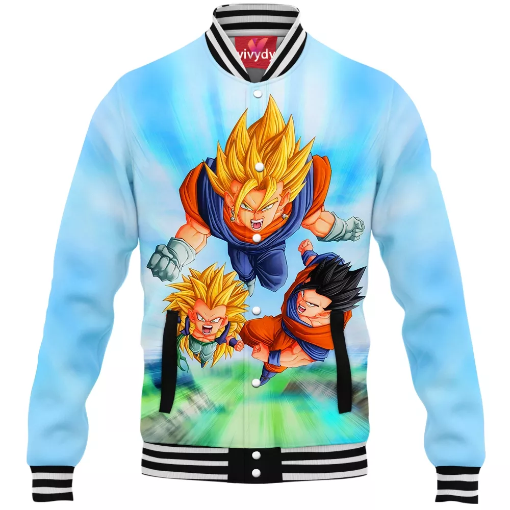 Dragon Ball Sayan Baseball Jacket