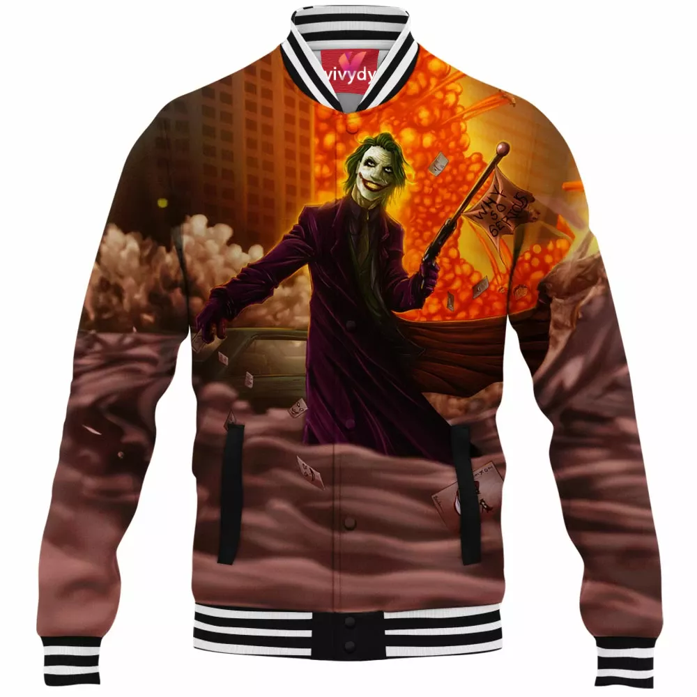 The Joker Baseball Jacket