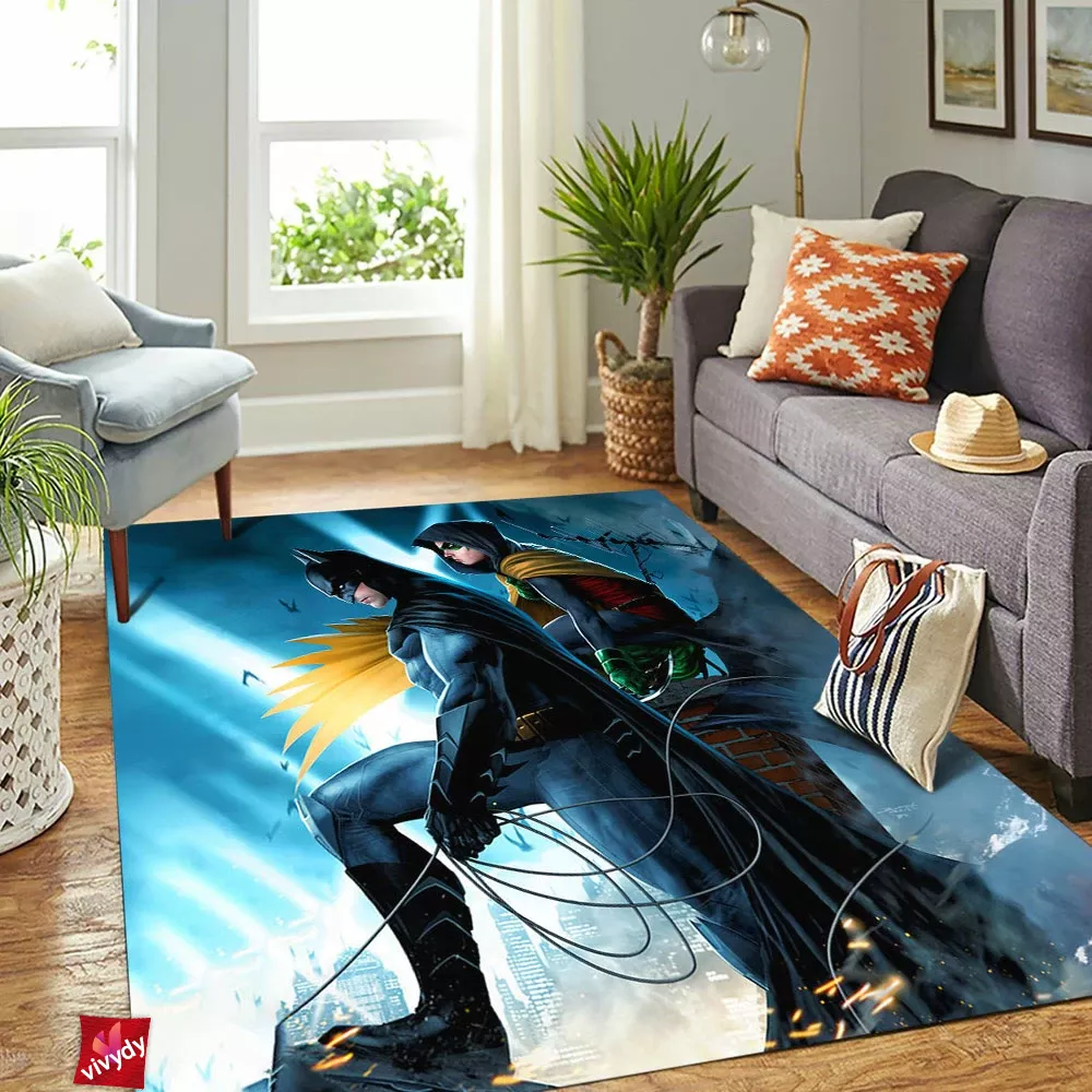 Batman Robin Rectangle Rug