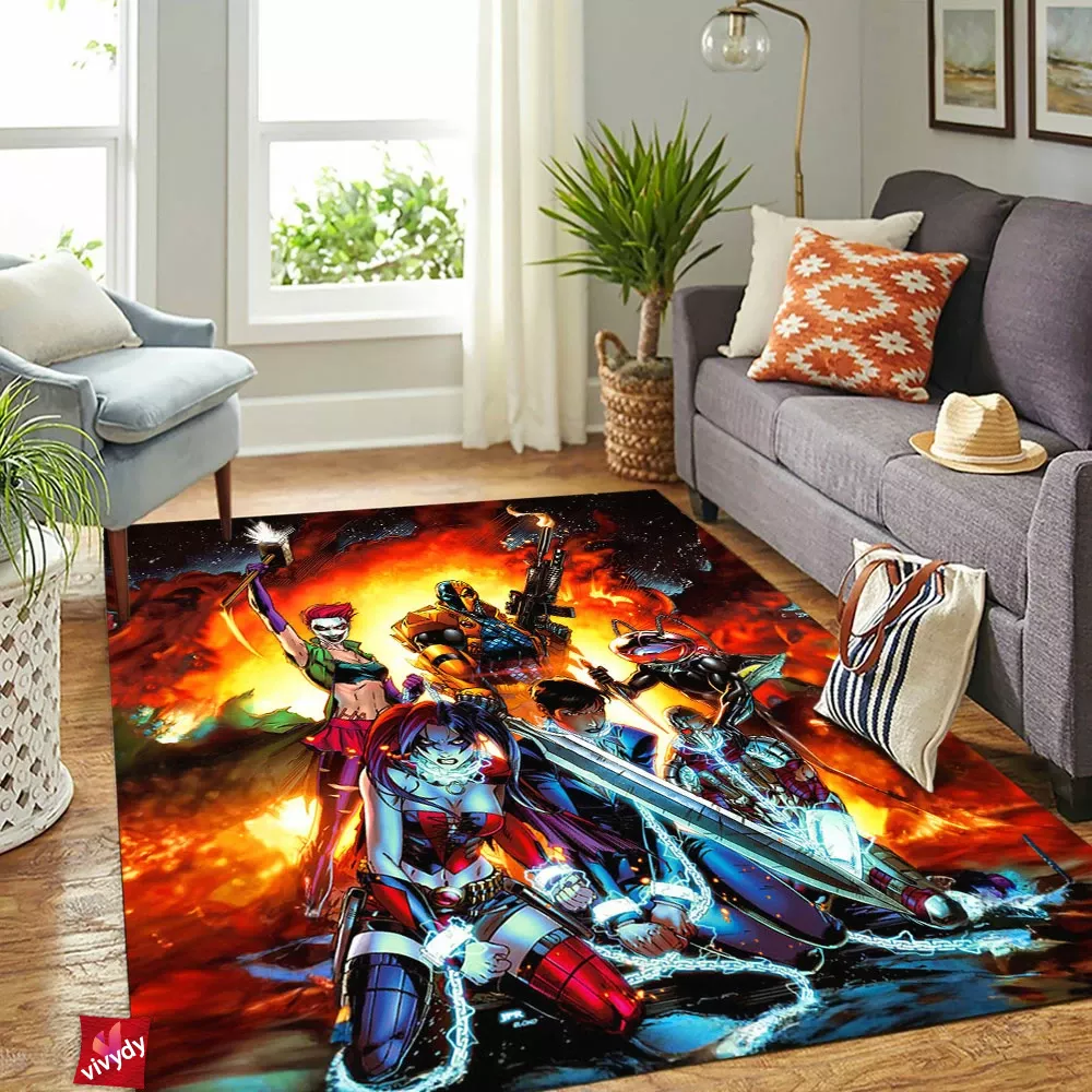 New Suicide Squad Rectangle Rug