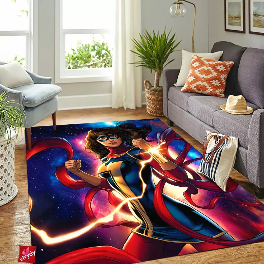 Ms Comic Rectangle Rug