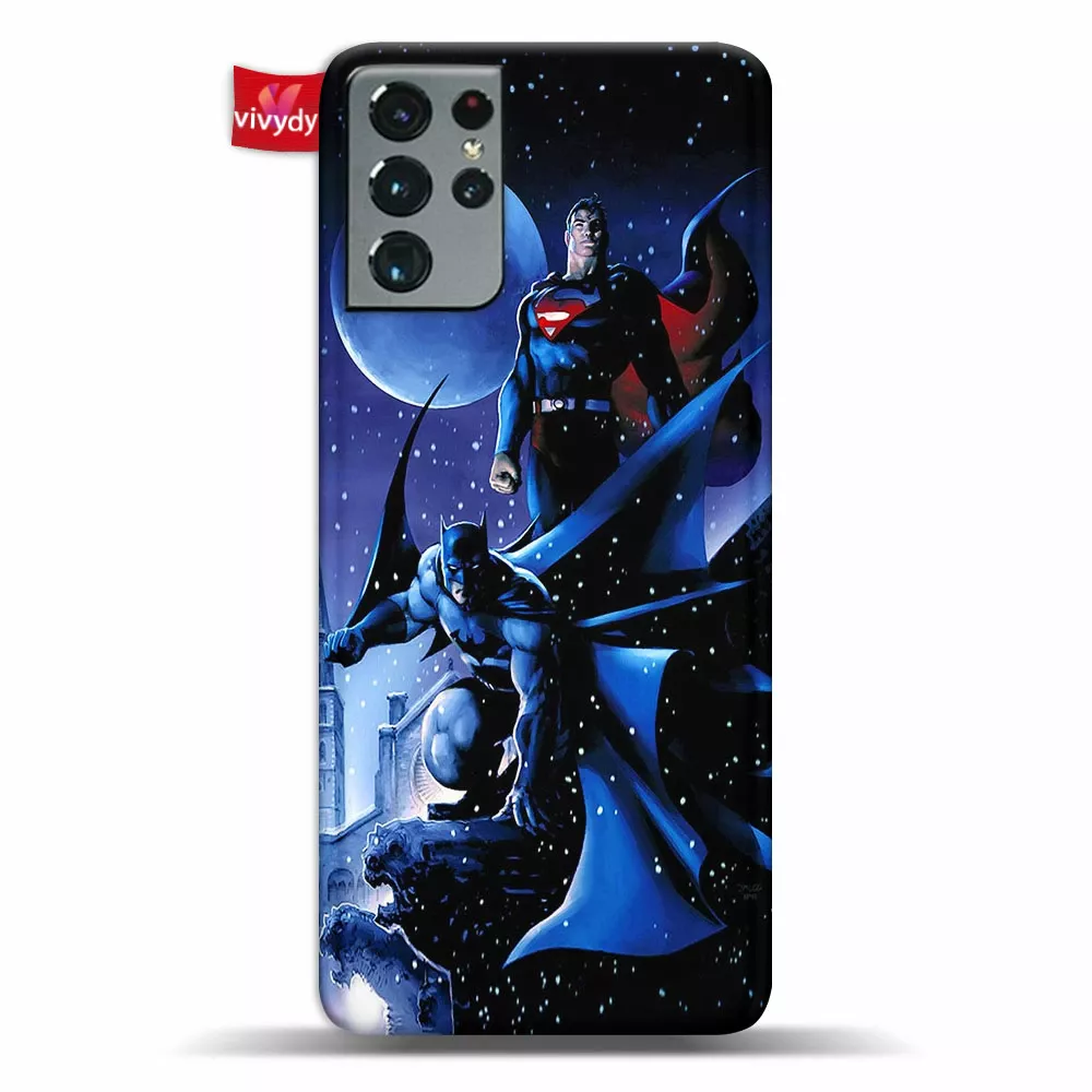 Batman And Superman Phone Case Samsung