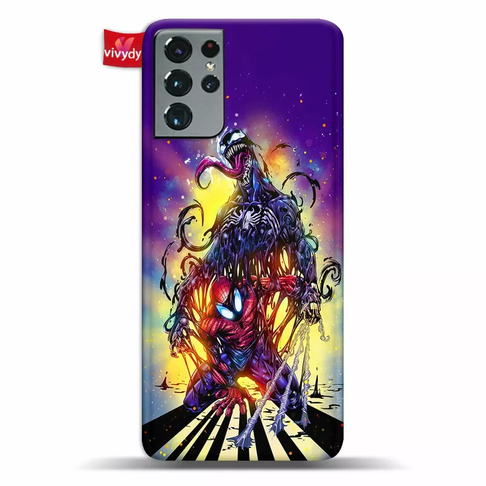 Spider-man Vs Venom Phone Case Samsung