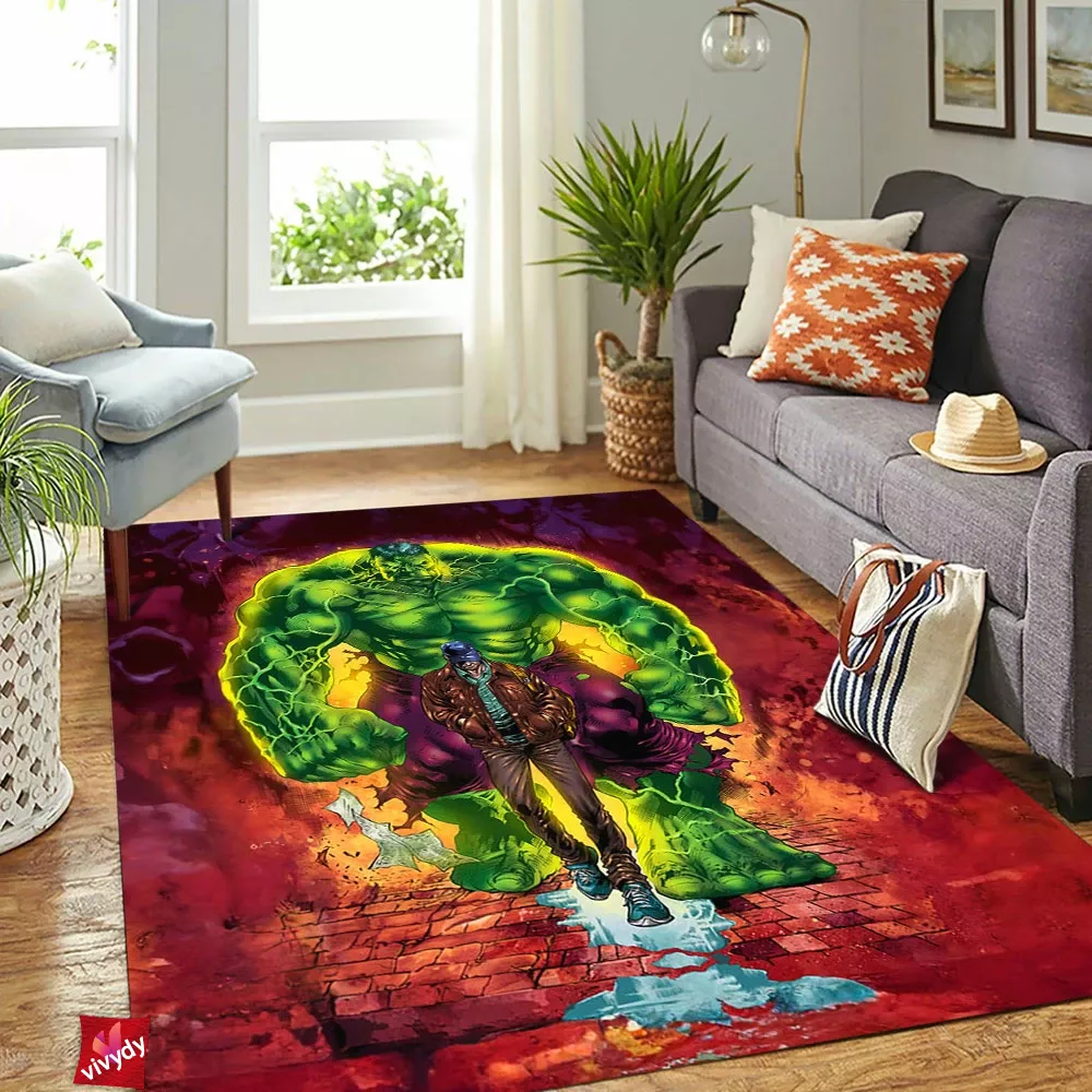 Bruce Banner Hulk Rectangle Rug