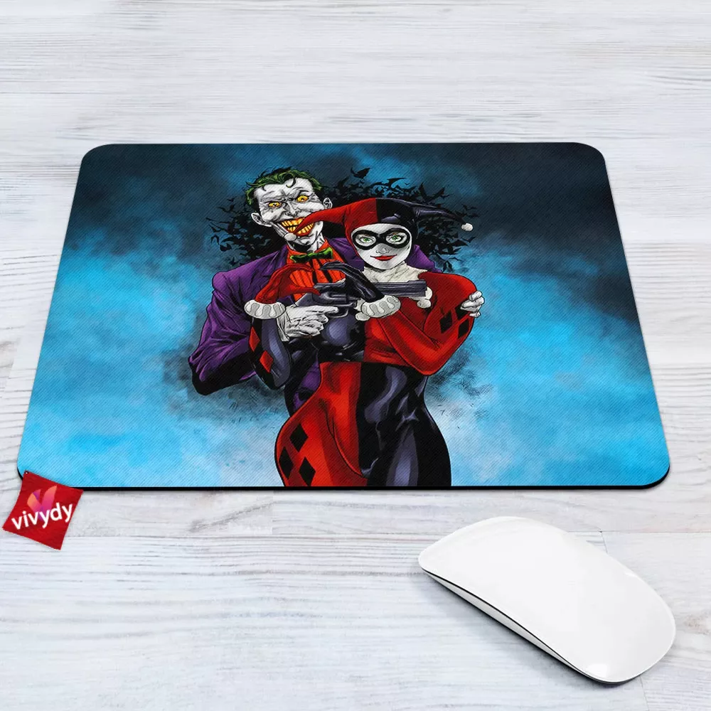 Joker And Harley Quinn Mouse Pad