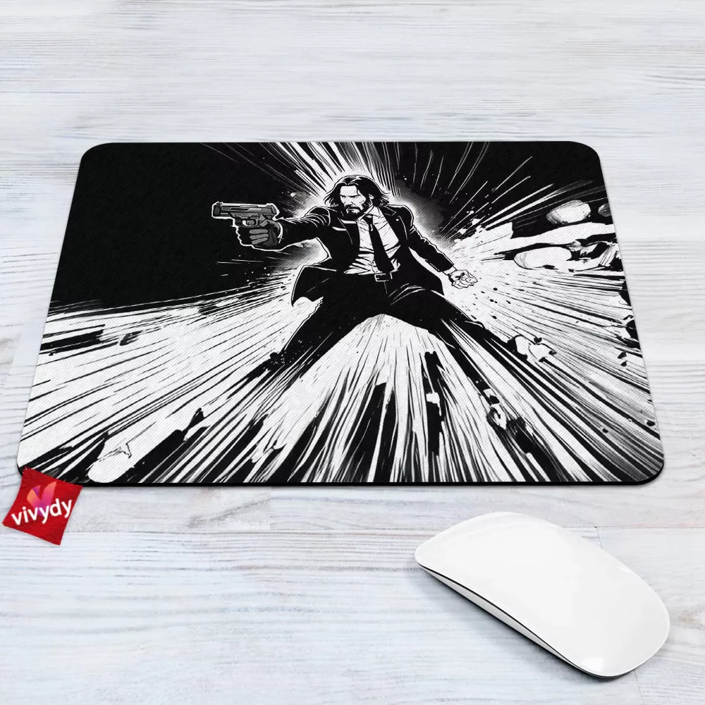 John Wick Mouse Pad