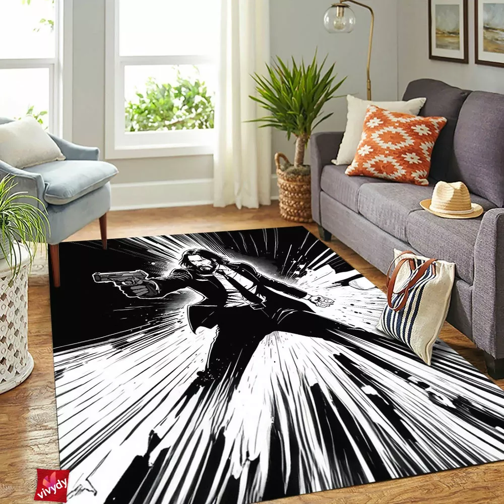 John Wick Rectangle Rug